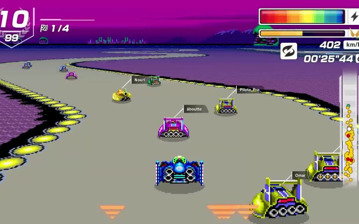 Switch免费大逃杀《F-ZERO 99》宣传片 | 今日上线截图