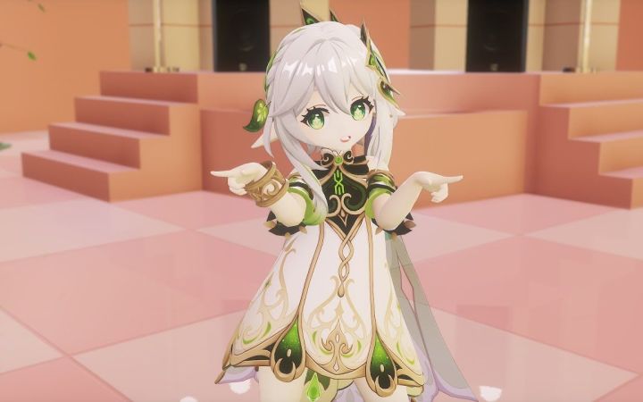 【原神MMD】热爱105°C的你【纳西妲】【搬运】截图
