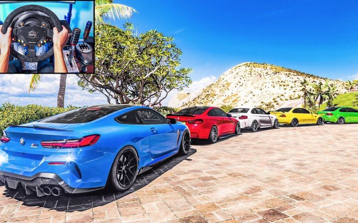 【极限竞速-地平线5】宝马车队（M8 CS、M4、M3 GTR、M3 e92、M2）截图