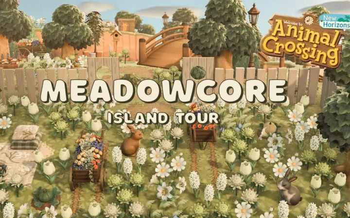 【搬运】动森 放松和审美的Meadowcore岛屿之旅 by Kyuubi Crossing截图