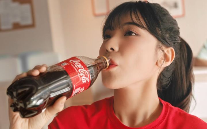 李多慧 台湾可口可乐 最新广告截图