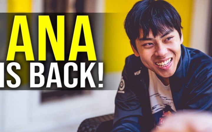 Ana回归DOTA2 一把先知小试牛刀,Twitter账户时隔半年更新动态截图