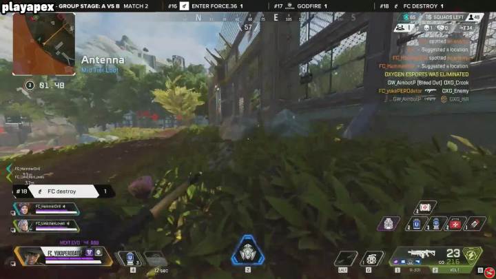 【APEX/转载】Tsm被三手柄的队伍给干了截图