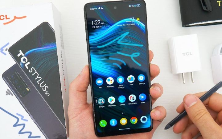 【手机开箱】TCL Stylus 5G 开箱上手截图