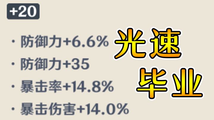 原神:如何光速毕业圣遗物?极品圣遗物不是梦!截图