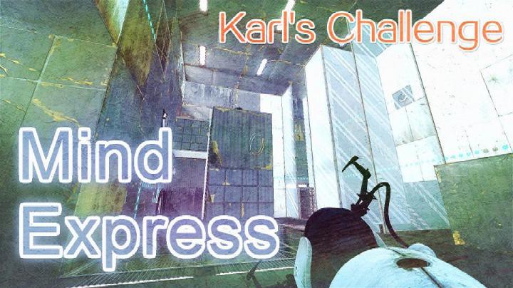 【传送门2】自制关卡 思维快线 (Mind Express)截图