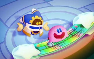 【剧透注意】卡比和魔法洛亚在做什么呢？【动态壁纸·魔法洛亚后记·星之卡比 Wii 豪华版·Steam·壁纸引擎·PC·字幕·搬运·muffin snakes】