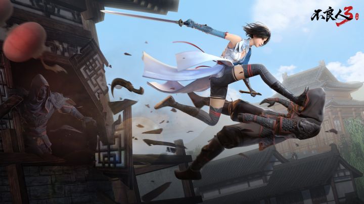 【先导预告】不良人3手游『侠隐姬如雪』上线倒计时截图