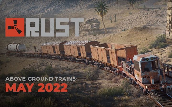 《腐蚀》(Rust)地面火车演示 可驾驶火车系统现已上线截图
