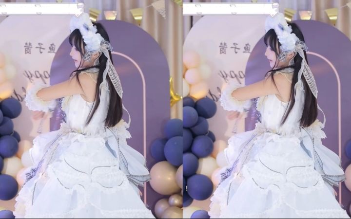 【鱼子酱】《3》洛丽塔套装 直播跳舞录屏截图