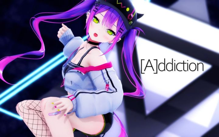 【VtuberMMD】[A]ddiction【常暗永远】【搬运】截图