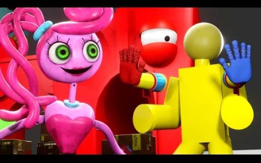 【搬运】Scary days 长腿妈咪丨Poppy playtime 2 动画截图