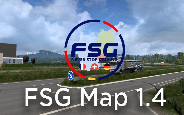 【YouTube】欧卡2mod_FSG地图v1.4预告片|FSG Map 1.4 | Teaser Trailer截图