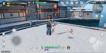 【天谕手游】苏澜城经天19秒跳跃路线。