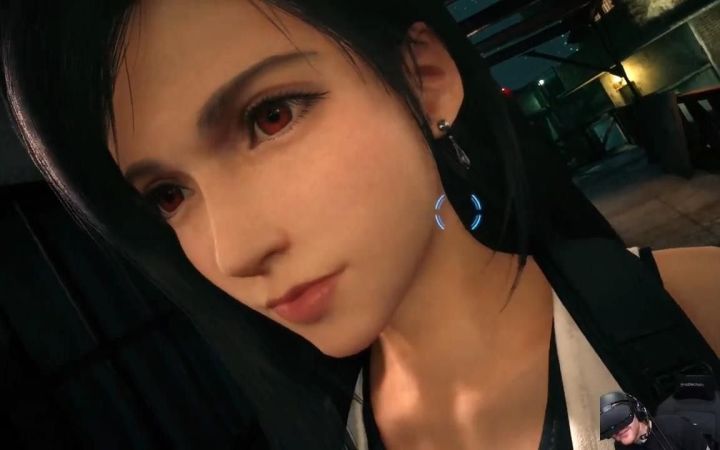 《最终幻想7重制版》VRMOD 零距离观察蒂法截图