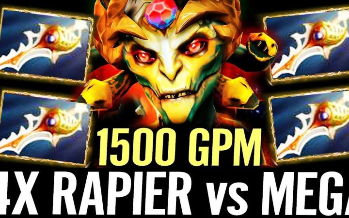 娜迦之战!120分钟超级兵翻盘局,圣剑+刷新球美杜莎VS娜迦海妖【DOTA2】截图