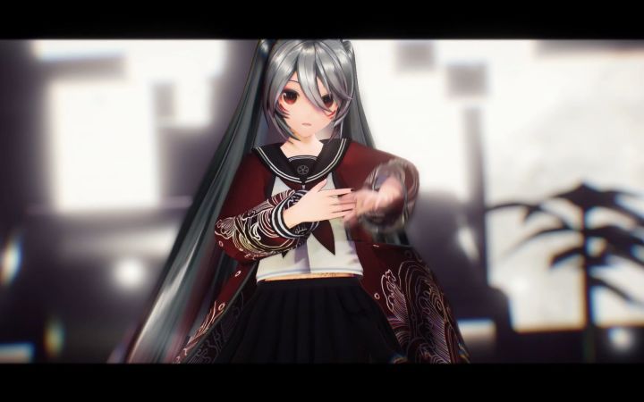 【MMD】侵蝕 feat.星界【YYB Kokkuri MIku】【搬运】截图