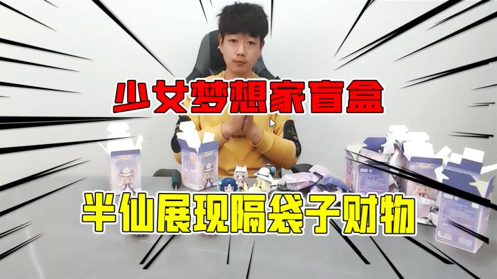半仙VLOG40：少女团梦想家盲盒，半仙展现超能力隔袋子猜物截图