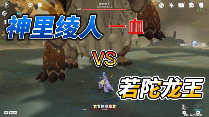 神里绫人一血无伤若陀龙王截图