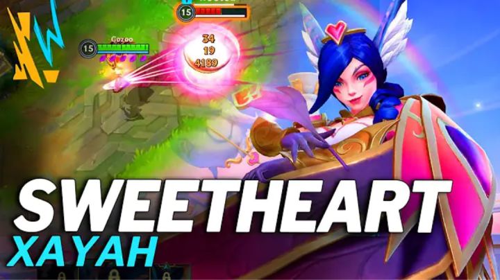 『LOL手游』霞【甜心之羽】的技能演示视频！截图