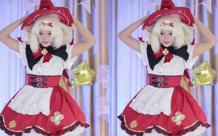 【鱼子酱】《可愛くてごめん》可莉限定 直播跳舞录屏截图