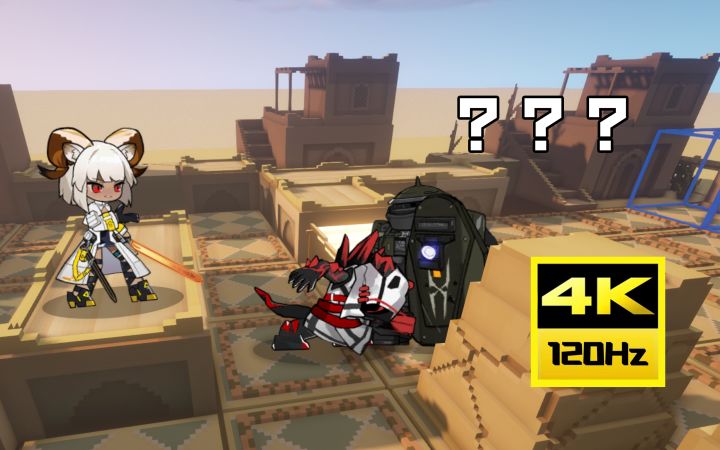 当你以3D的形式打开明日方舟?4K极致画质下还原明日方舟灯火序曲场景截图