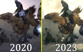 【FF16】2020vs.2023Demo 早期画面对比