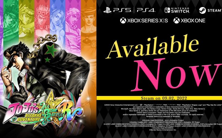 《JOJO的奇妙冒险 群星之战 重制版》发售宣传片公开截图