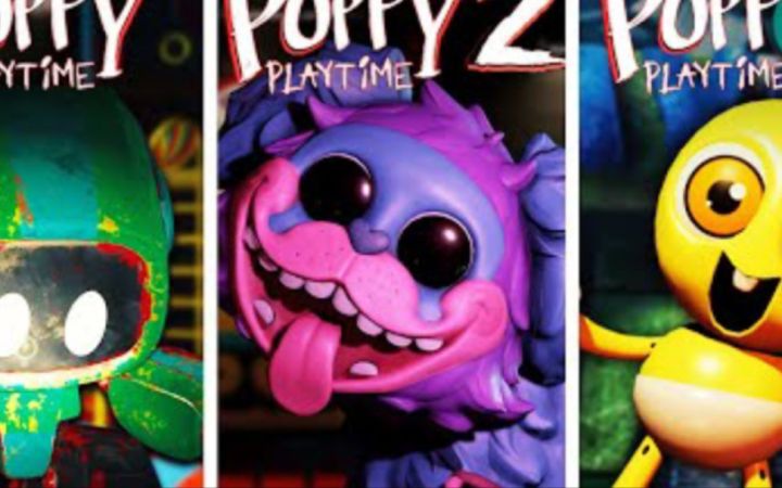 [搬运Poppy playtime预告片]Poppy playtime1.2.3 第一章vs第二章vs同人第三章截图