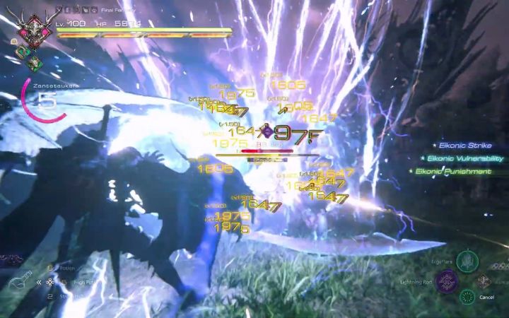 转载油管《最终幻想16》满级HARD难度BOSS战无伤集锦截图