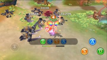 【实机演示】《赛尔特大陆》asd连击技能系统展示！