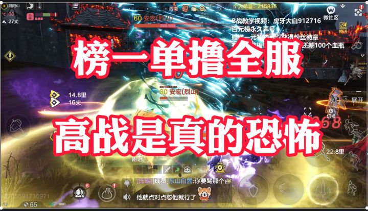 高战真的可以为所欲为的！榜一单撸全服截图