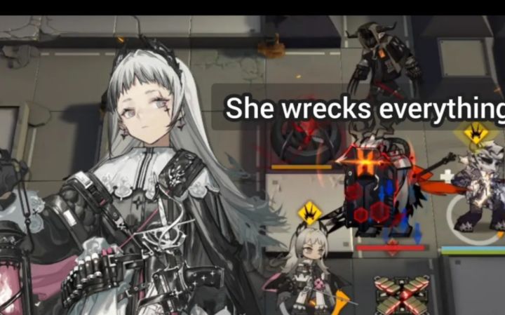 【明日方舟/搬运】吃拐率测试 艾丽妮+不稳定血浆 vs 所有boss截图