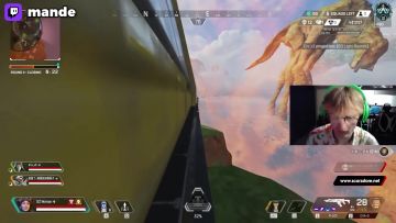 【APEX/转载】各大主播高光时刻，mande让hal在直播的时候声音轻一点