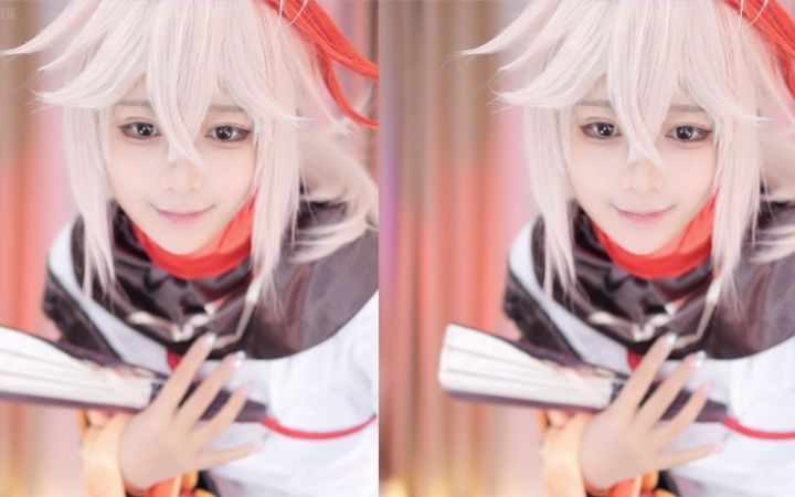 【鱼子酱】《寄明月》 枫原万叶限定 直播跳舞录屏截图