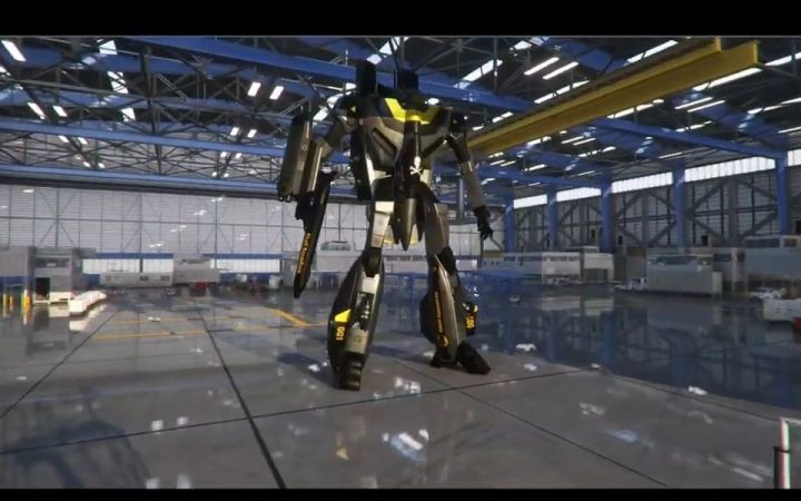 《微软模拟飞行》X《超时空要塞》MOD演示截图