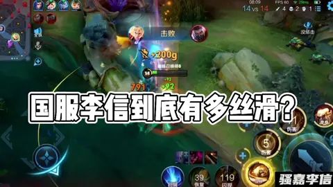 勇敢信信 就要丝滑#王者荣耀 #国服李信 #李信截图