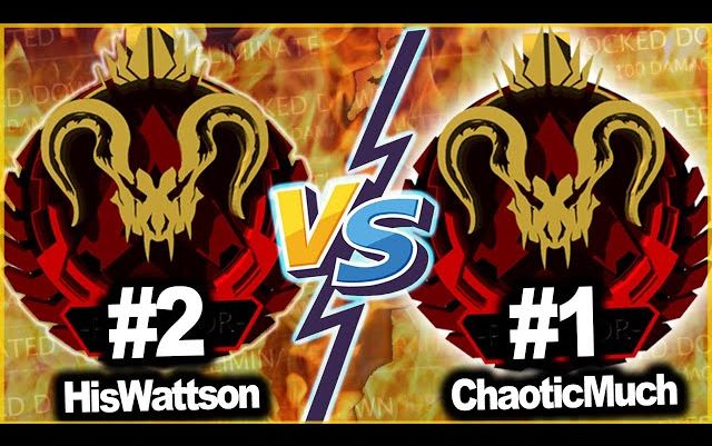 【APEX/转载】新老世一猎在排位对决,HisWattson vs chaoticmuch截图