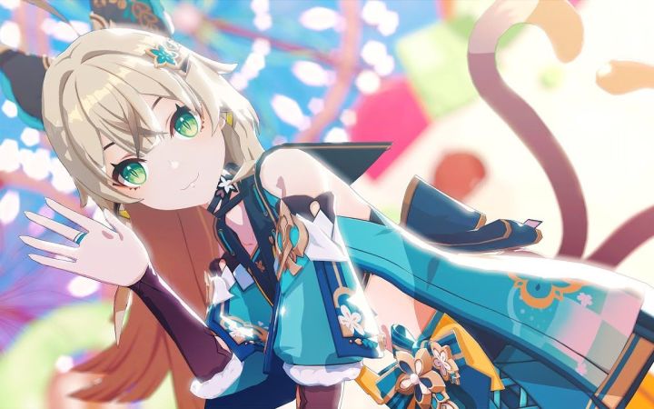 【原神MMD】 JUMP UP【绮良良】【搬运】截图