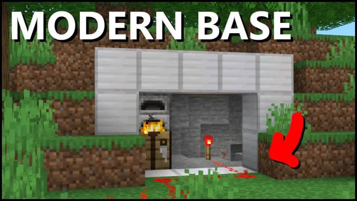 Minecraft中最现代的房子!截图