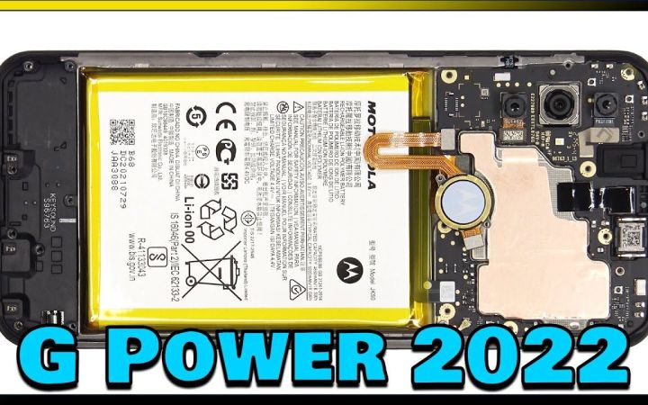 【手机测评】2022款摩托罗拉Moto G Power 拆解修复视频截图