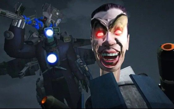 Skibidi厕所1集粉丝制作,马桶人vs监控人1集截图