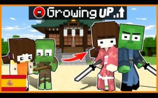 怪物学院动画:Baby僵尸挑战火影忍者变成了高手丨我的世界动画