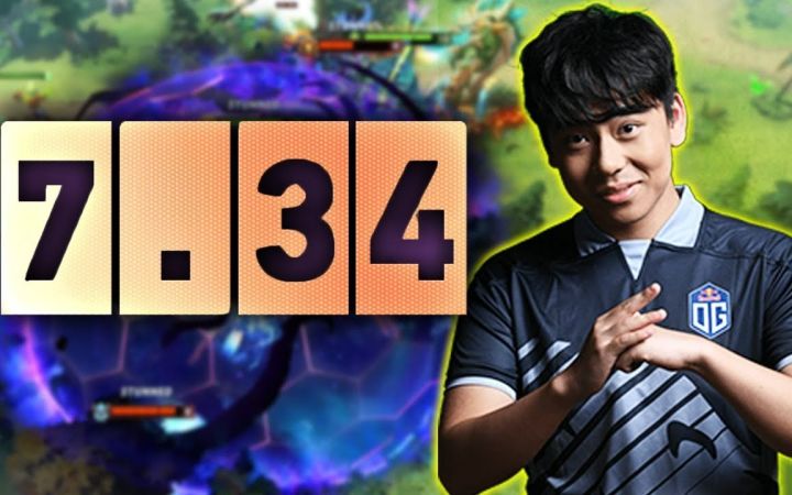 ANA虚空假面 7.34版本更新后新尝试!【DOTA2】截图