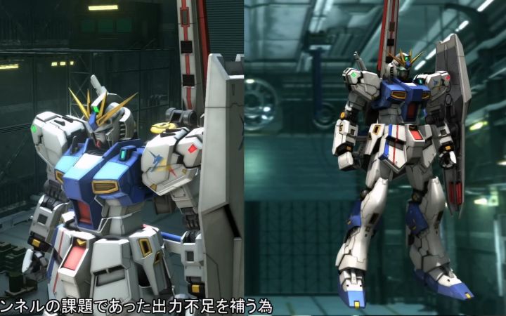 转载油管《高达战斗行动2》RX-93ff ν高达(福冈牛高达)测试加实战截图