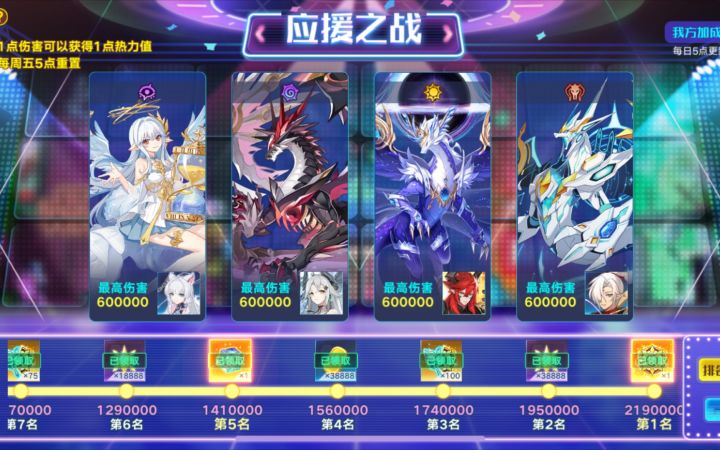 【奥拉星手游】8.20星灵应援团满伤打法,帝俊携律喵再就业。截图