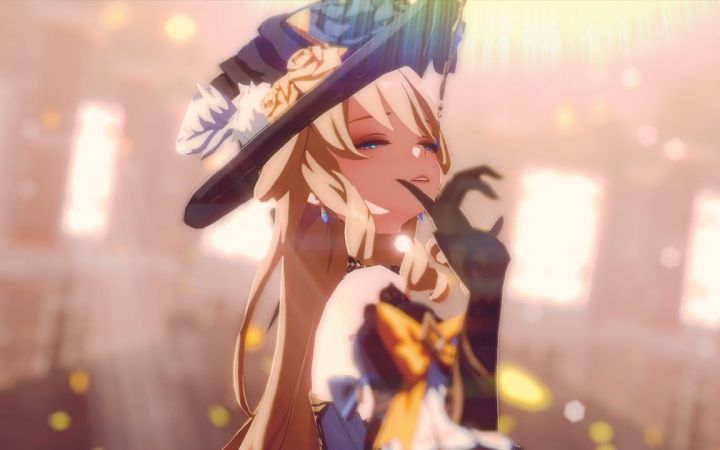 【原神MMD】贪婪【娜维娅】【搬运】截图