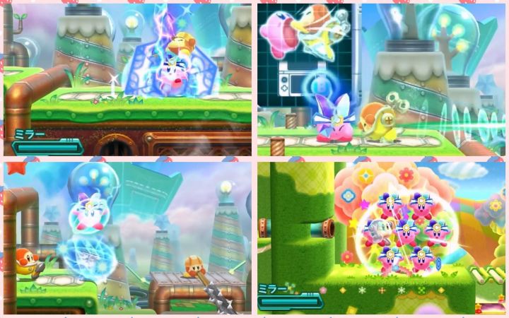 【改造卡比】如果把电火花和镜子，被合在一起后会是？【星之卡比 机械星球·复制能力·可爱·任天堂3DS·小视频Shorts·搬运·ぽっぷん】截图