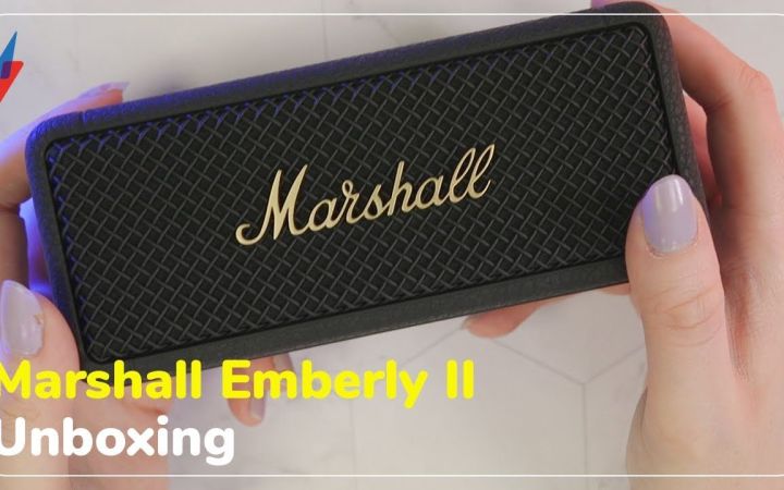 马歇尔Marshall Emberton II 便携蓝牙音箱开箱截图