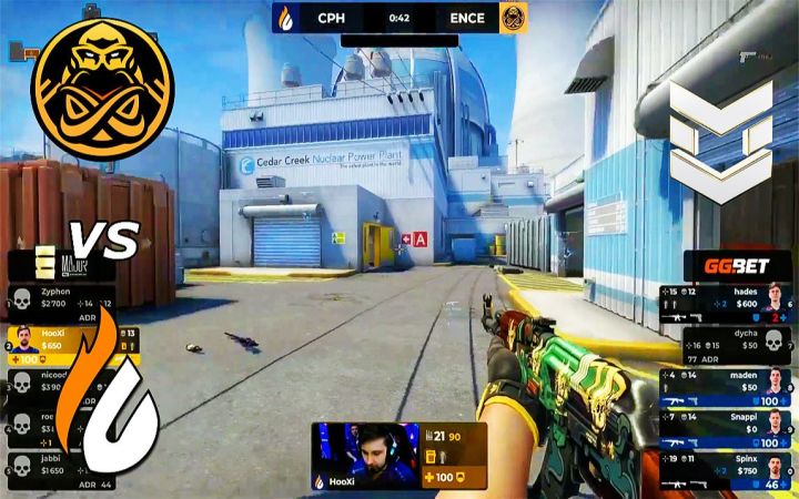 【2022PGL安特卫普Major】ENCE vs CPH Flames - 四分之一决赛 BO3高光集锦 l CSGO截图